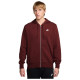 Nike Ανδρική ζακέτα Sportswear Club Full-Zip Fleece Hoodie Nike Ανδρική ζακέτα Sportswear Club Full-Zip Fleece Hoodie